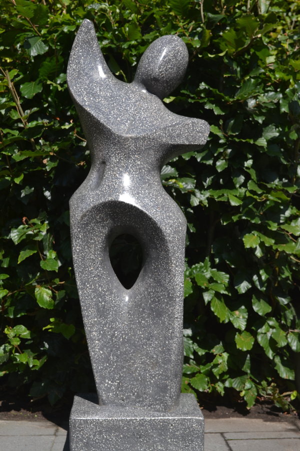 Abstract Tuinbeeld Pose Grijs 103 cm