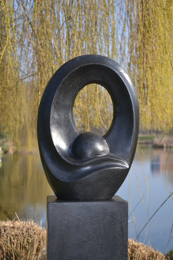 Abstract Beeld Oval Art 60 cm