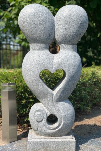 Love-Art Tuinbeeld Graniet 100 cm