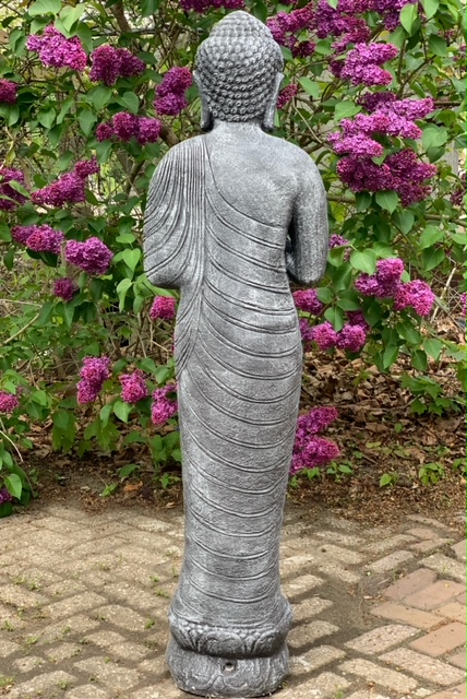 Boeddha Beeld Staand Gietsteen 150 cm