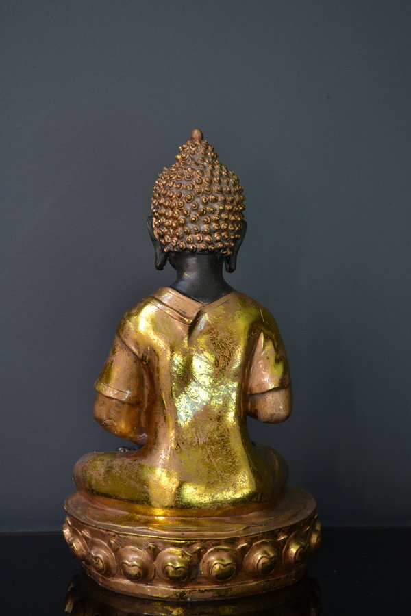 Boeddhabeeld Blessing Gold 30 cm