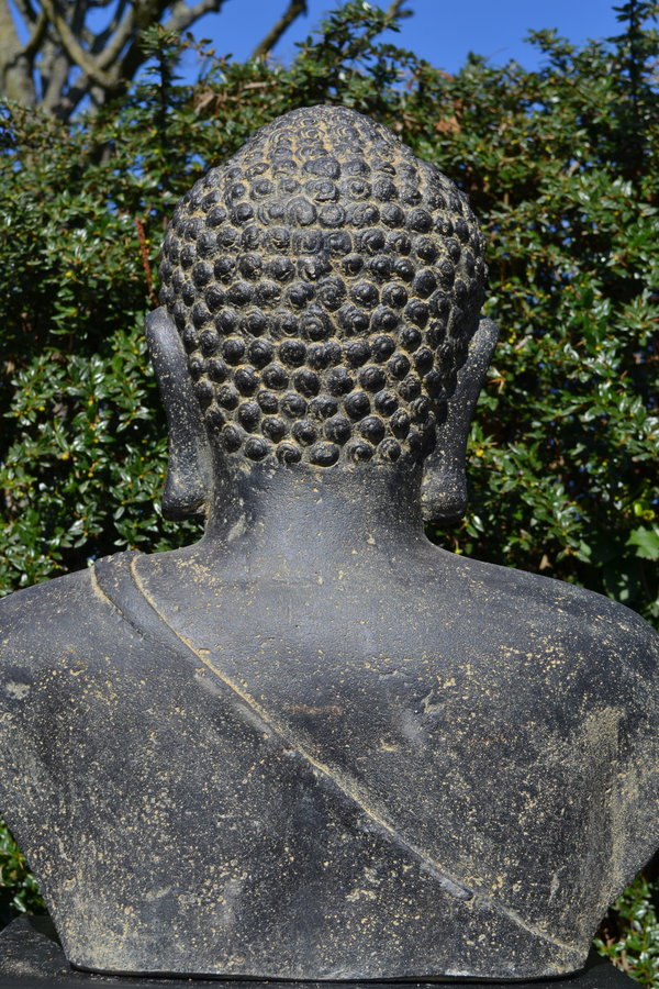 Tuinbeeld Boeddha Buste 55 cm