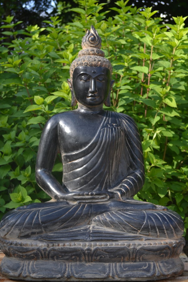 Boeddha Beeld Lava Thai 80 cm