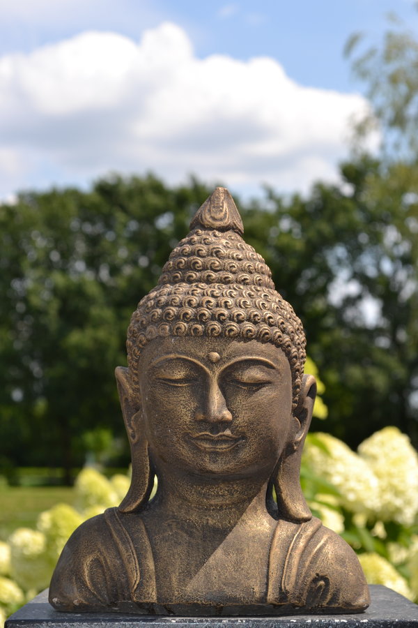 Boeddha Thai Torso Beeld 25 cm