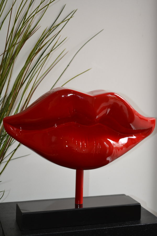 Design Beeld Red Lips 36 cm