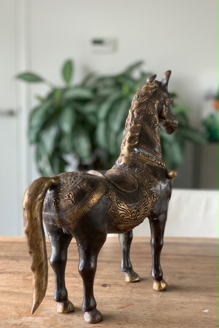 Beeld Paard Brons 35 cm