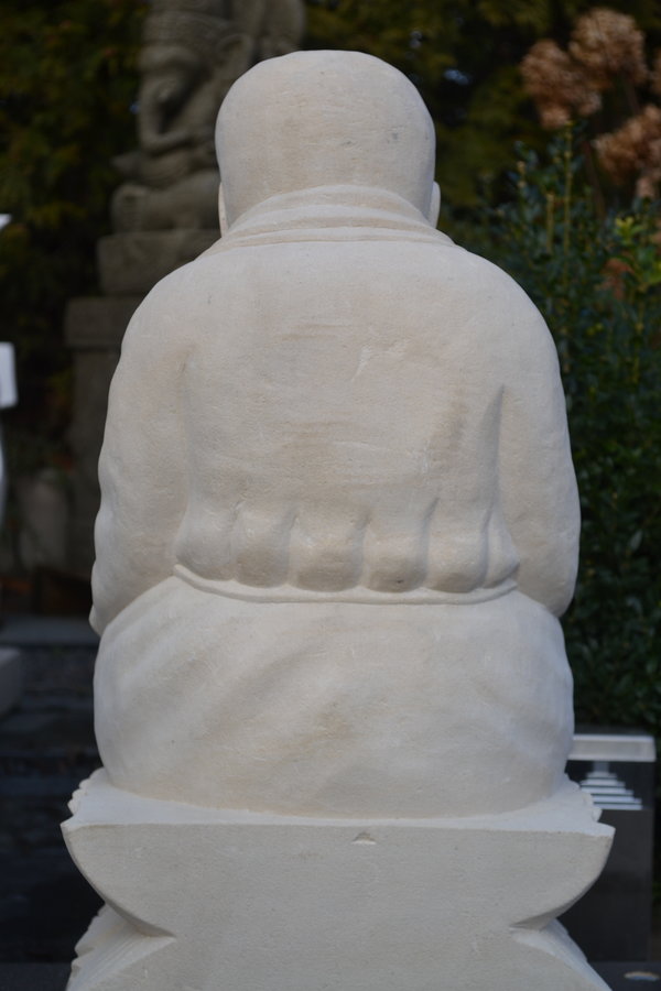 Boeddha Monnik Beeld Limestone 60 cm