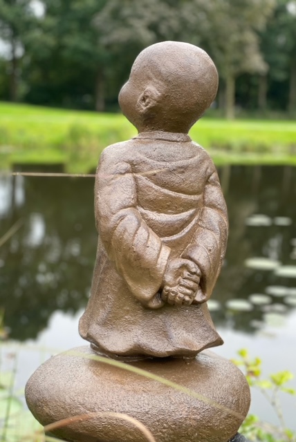 Beeld 'Little Dreaming Buddha' 60 cm